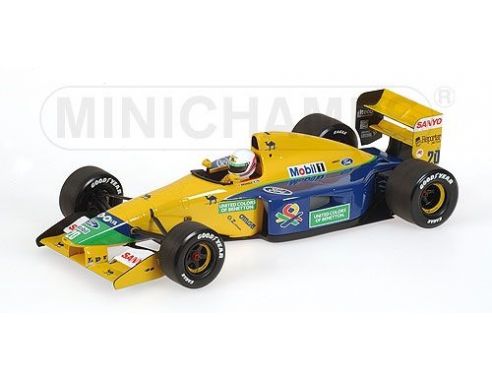 Minichamps PM100920120 BENETTON M.BRUNDLE 1992 1:18 Formula 1