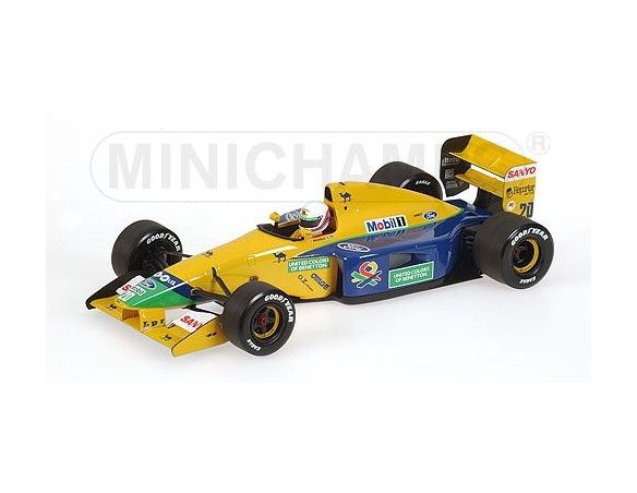 Minichamps PM100920120 BENETTON M.BRUNDLE 1992 1:18 Formula 1