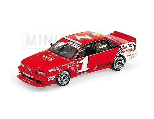 Minichamps PM100931001 AUDI V8 EVOLUTION N.1 1963 BELGIAN PROCAR 1:18 Modellino