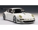 Auto Art / Gateway AA81073 PORSCHE 911 GT3 RSR 2010 SENZA DECORAZIONE BIANCO 1:18 Modellino