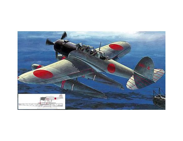 Hasegawa HG01996 AICHI E13A1 TYPE ZERO (JAKE) MODEL 11 MIDWAY W/CATAPULT KIT 1:72 Modellino