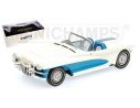 Minichamps PM107147030 LA SALLE ROADSTER 1955 WHITE & BLUE 1:18 Modellino