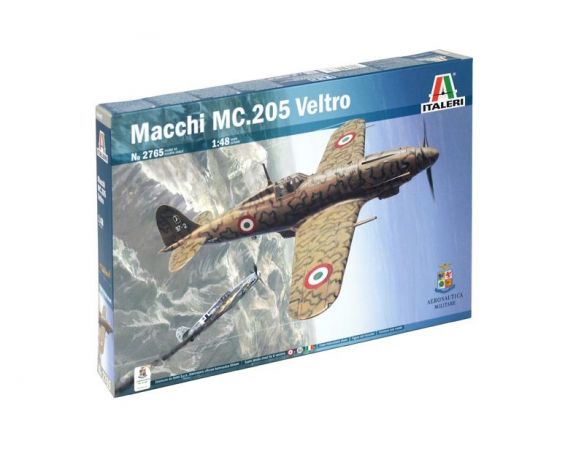 Italeri IT2765 AEREO MACCHI MC 205 VELTRO KIT 1:48 Modellino