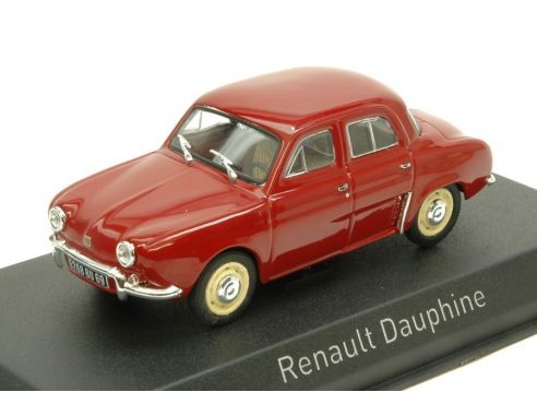 Norev NV513077 RENAULT DAUPHINE 1963 MONTIJO RED 1:43 Modellino