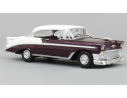 Neo Scale Models NEO47035 CHEVROLET BEL AIR SPORT COUPE' 1956 RED MET./BEIGE 1:43 Modellino