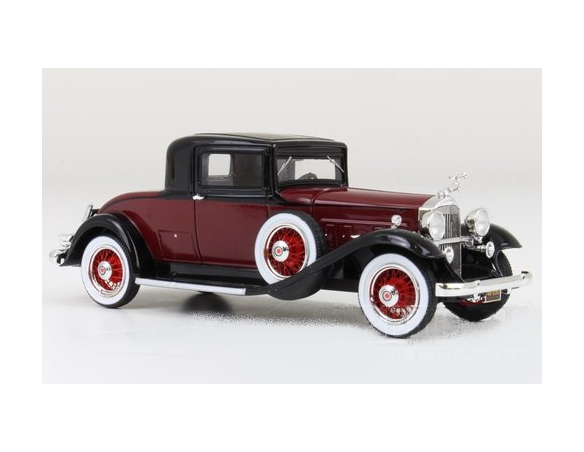 Neo Scale Models NEO47105 PACKARD 902 STANDARD EIGHT COUPE' 1932 DARK RED/BLACK 1:43 Modellino