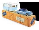 Norev NVCL1511 CITROEN DS 21 & CARAVANE BLEU MONTE CARLO & BLEU D'ORIENT 1:43 Modellino