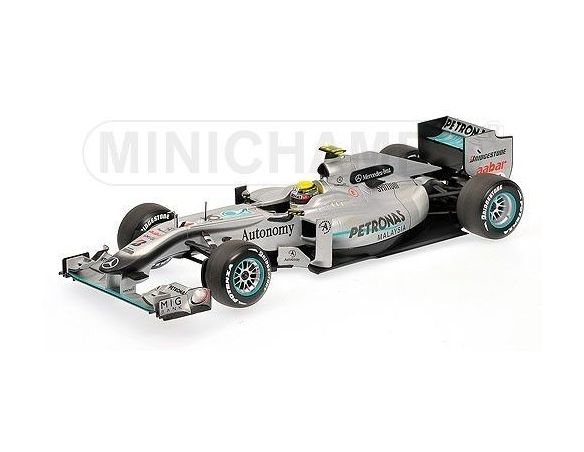 Minichamps PM110100004 MERCEDES N.ROSBERG 2010 1:18 Modellino