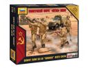 Zvezda Z7412 SOVIET SAM SA-18 GROUSE WITH CREW KIT 1:72 Modellino