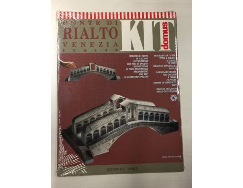 Domus Kits Ponte di Rialto Venezia Italia 1:100 Kit Modellino
