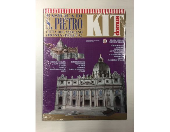 Domus Kits Basilica di San Pietro Città del Vaticano Italia 1:100 Kit Modellino