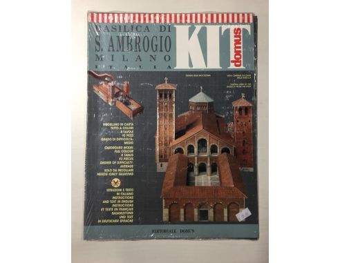 Domus Kits Basilica S.Ambrogio Milano Italia 1:100 Kit Modellino