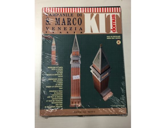 Domus Kits Campanile di S.Marco Venezia Italia 1:100 Kit Modellino