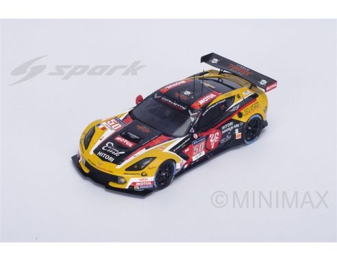 Spark Model S5138 CORVETTE C7 Z06 N.50 37th LM 2016 Y.YAMAGISHI-P.RAQUES-J.P.BELLOC 1:43 Modellino