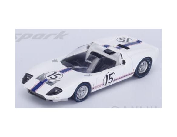 Spark Model S4071 FORD GT 40 N.15 LM 1965 G.LIGIER-M.TRINTIGNANT 1:43 Modellino