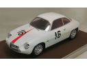 Tecnomodel TMD1842F ALFA ROMEO GIULIETTA SZ N.16 COPPA FISA MONZA 1960 KIM 1:18 Modellino