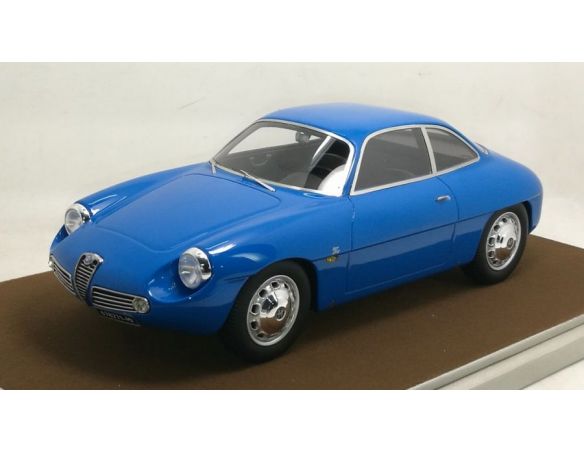 Tecnomodel TMD1842B ALFA ROMEO GIULIETTA SZ 1960 ALFA BLU 1:18 Modellino