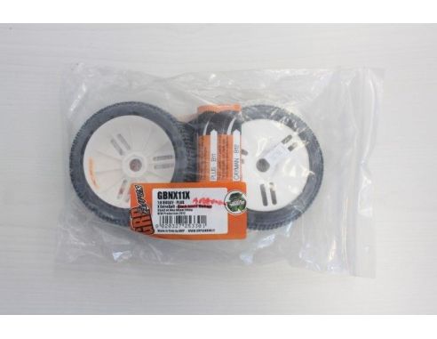 Gomme Off GRP Tyres GBNX11X X ExtraSoft Inserto Arancio Soft Plus 1:8 Modellino