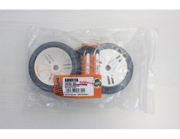 Gomme Off GRP Tyres GBNX11X X ExtraSoft Inserto Arancio Soft Plus 1:8 Modellino