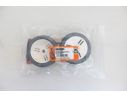 Gomme Off GRP Tyres GBNX03X X ExtraSoft Inserto Nero Medio Cubic 1:8 Modellino