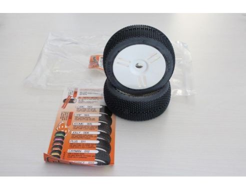 Gomme Off GRP Tyres GBNX03X X ExtraSoft Inserto Nero Medio Cubic 1:8 Modellino