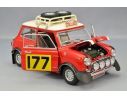 Kyosho 08102RR Morris Mini Cooper S Mk-1 1967 Monte Carlo Rally Winner 177 1:18 Modellino