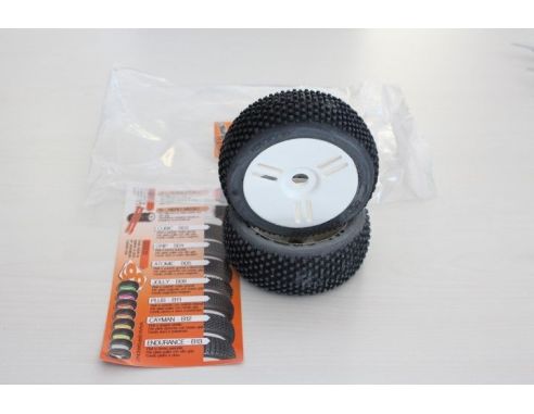 Gomme Off GRP Tyres GBAX05X X ExtraSoft Inserto Arancio Soft Atomic 1:8 Modellino