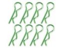 HOBBY PRO H130GR BODY PIN PER RADIOCOMANDO CONTROLLO GREEN MISURA MEDIA