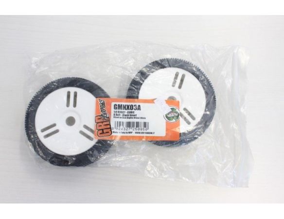 Gomme Off GRP Tyres GMNX03A A Soft Inserto Nero Cubic 1:8 Modellino