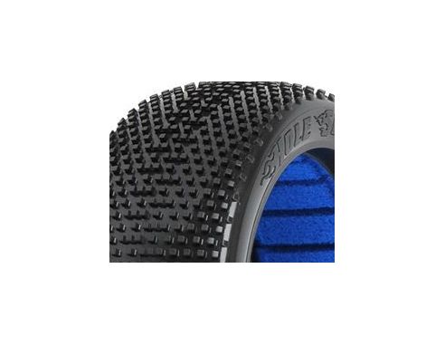 Gomme Pro-Line 9041-004 con Inserti Hole Shot 2.0 x4 Super Soft Buggy 1:8 Modellino