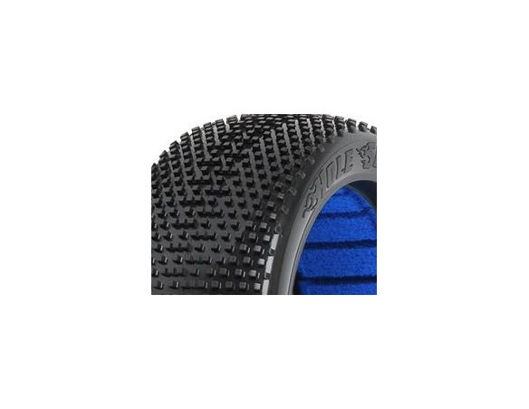 Gomme Pro-Line 9041-004 con Inserti Hole Shot 2.0 x4 Super Soft Buggy 1:8 Modellino
