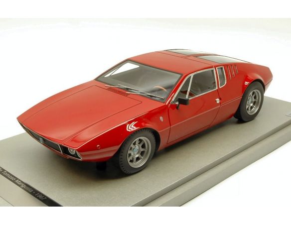 Tecnomodel TMD1824C DE TOMASO MANGUSTA 1971 GLOSS RED 1:18 Modellino