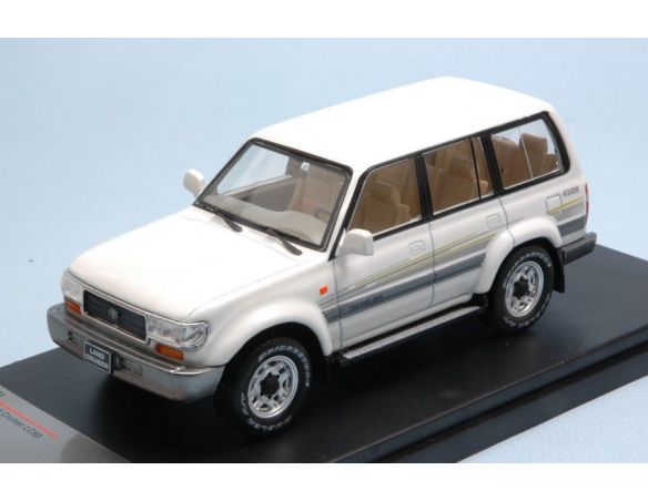 Protar PRXD571 TOYOTA LAND CRUISER LC80 1996 WHITE METALLIC 1:43 Modellino