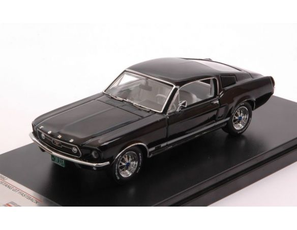 Protar PRXD366 FORD MUSTANG GT FASTBACK 1967 BLACK 1:43 Modellino