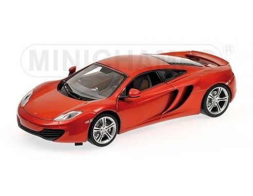 Minichamps PM110133020 MC LAREN MP4-12C 2011 RED METALLIC 1:18 Modellino