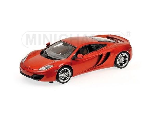 Minichamps PM110133020 MC LAREN MP4-12C 2011 RED METALLIC 1:18 Modellino