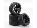 Gomme Ansmann Racing 554900040 SC Ruote Stile Vins Nero 1:10 Modellino SCATOLA ROVINATA