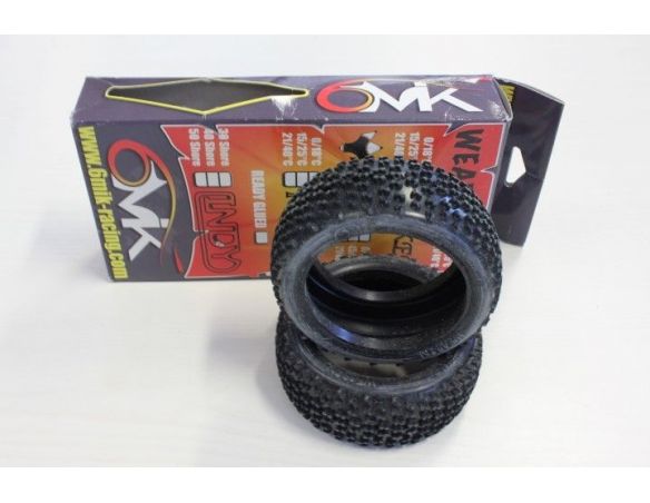 Gomme 6Mik Racing Weapon 15/25°C Off-Road 1:8 Buggy Modellino SCATOLA ROVINATA