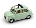 Brumm BM0404-13 FIAT 500D APERTA 1960-1965 VERDE CHIARO INTERNO BEIGE-AVORIO 1:43 Modellino