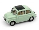 Brumm BM0405-13 FIAT 500D CHIUSA 1960-1965 VERDE CHIARO INTERNO BEIGE-AVORIO 1:43 Modellino
