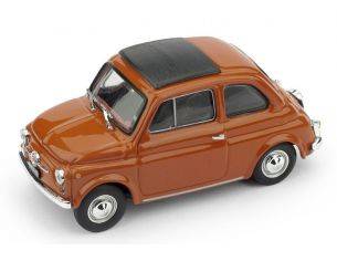 Brumm BM0455-14 FIAT 500F CHIUSA 1965-1972 ROSSO CORALLO CHIARO INTERNO NERO 1:43 Modellino