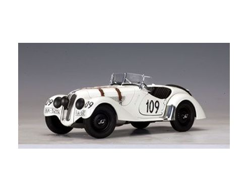 Auto Art / Gateway AA83845 BMW 328 ROADSTER N.109 11th MM 1938 RICHTER-WERNECK 1:18 Auto Competizione