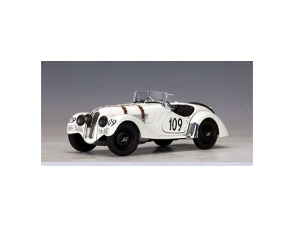 Auto Art / Gateway AA83845 BMW 328 ROADSTER N.109 11th MM 1938 RICHTER-WERNECK 1:18 Auto Competizione