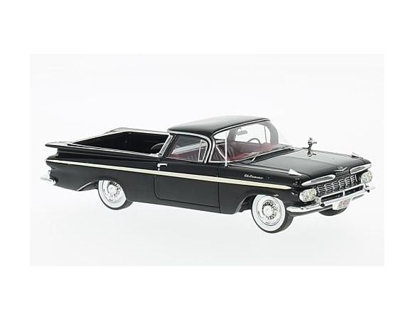 Neo Scale Models NEO44852 CHEVROLET EL CAMINO BLACK 1:43 Modellino