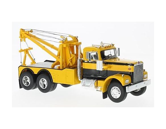Neo Scale Models NEO45772 DIAMOND REO TOW TRUCK YELLOW/BLACK 1:43 Modellino