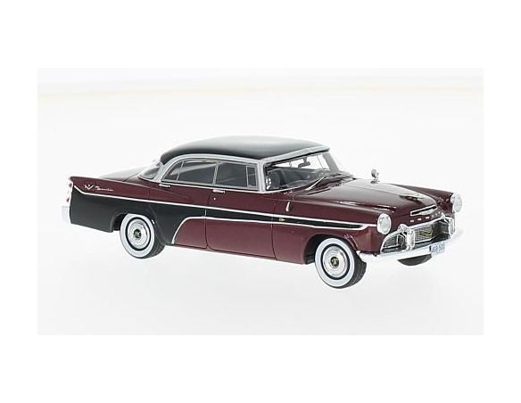 Neo Scale Models NEO46850 DESOTO FIREDOME 4-DOOR SEVILLE RED.MET/BLACK 1956 1:43 Modellino
