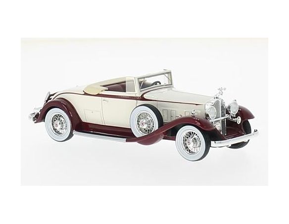 Neo Scale Models NEO47107 PACKARD 902 STANDARD EIGHT CONVERTIBLE 1932 RED/WHITE 1:43 Modellino