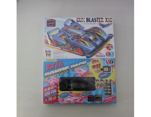WINNER 10419 GUN BLASTER X10 MACCHININA MACCHINA MINI 4WD RACER KIT 1:32