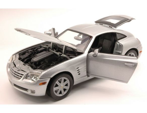 Solido SL8146S CHRYSLER CROSSFIRE 2002 SILVER 1:18 Scatola Rovinata Modellino