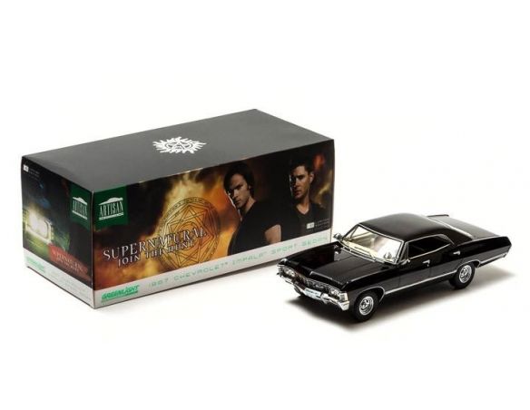 Greenlight 19001 1967 Chevrolet Impala Sport Sedan 1:18  Supernatural Modellino